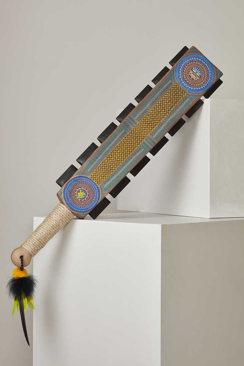 Macahuitl (Espada Mesoamericana) foto de catálogo
